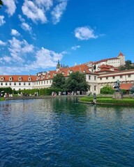 Fototapeta premium view of prague