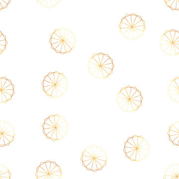 pattern Golden geometric pattern forming a dodecagon with radiating lines, representing sacred geometry, luxury, spiritual balance, and intricate design on a clean white background