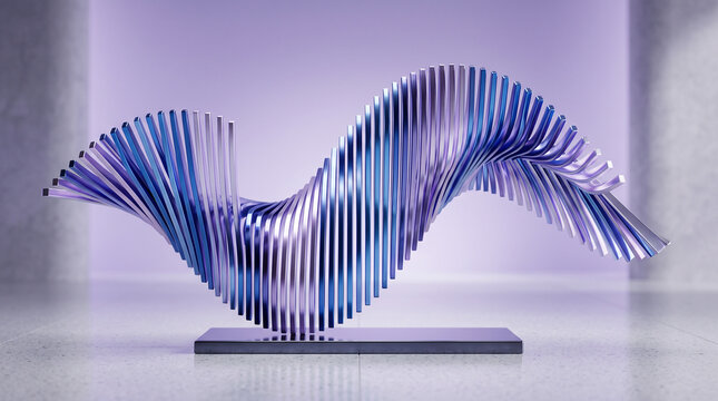 3d graphic of a flying bird symbol made of colorful splashes