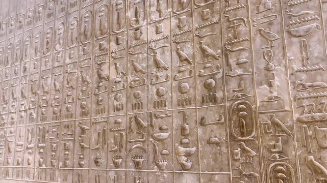 Mastaba of Kagemni, one of the noble tombs at Saqqara.