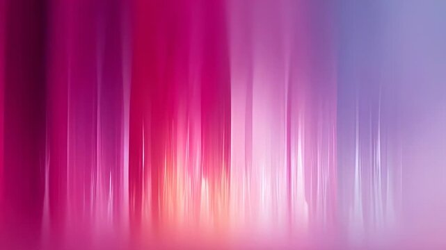 Mesmerizing vertical light streaks in vivid pink and purple gradient animation