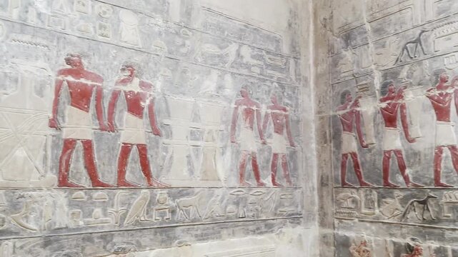 Mastaba of Kagemni, one of the noble tombs at Saqqara.