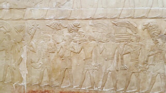 Mastaba of Kagemni, one of the noble tombs at Saqqara.