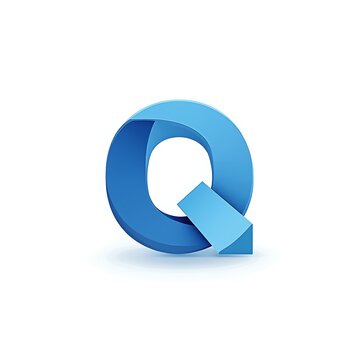 Modern Letter Q Logo Design with Geometric Minimalist Brand Identity	