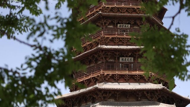 Yingxian Wooden Pagoda (Liao Dynasty), Shanxi, China