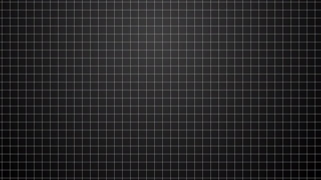 Minimalist black grid pattern background with subtle white linear texture