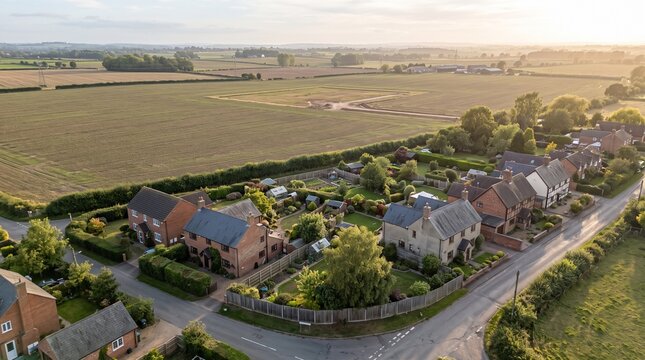 Rural homes facing a potential data campus site
