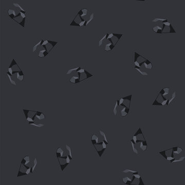 pattern bituminous coal ore cartoon. lignite subbituminous, combustion reserves, deposits geology bituminous coal ore sign. seamless vector illustration