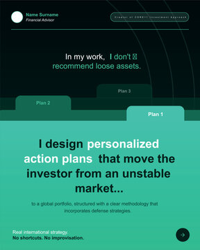 Poster Social Media Set for Finance Education Business Marketing IT