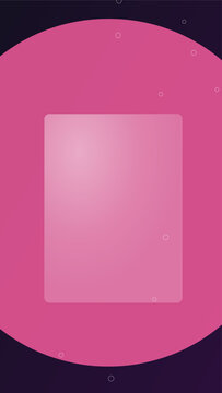 Elegant frosted glass effect abstract pink gradient background with subtle circular elements
