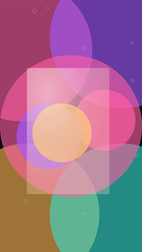 Modern glassmorphism ui card design vibrant abstract background with transparent card overlay