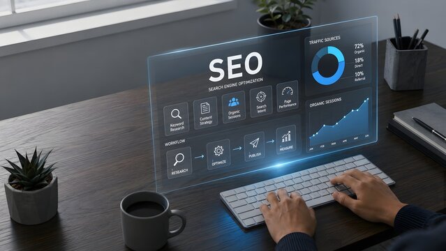 Seo optimization boost website ranking with keyword research content strategy and performance analysis