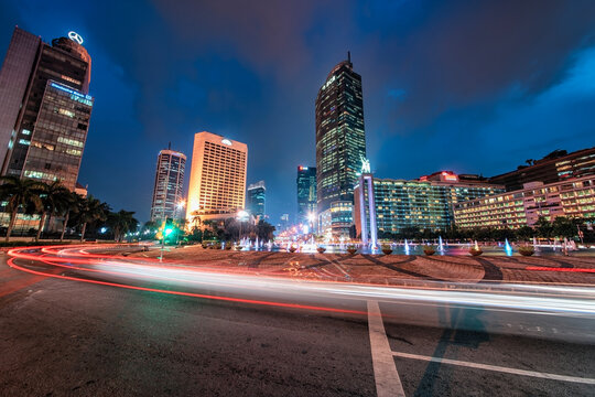 Jakarta City in Indonesia