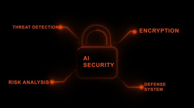 Secure Lock Icon Representing Internet Cyber Security Network VPN Scam Prevention Cyber Crime Protection Information Privacy Defense Concept
