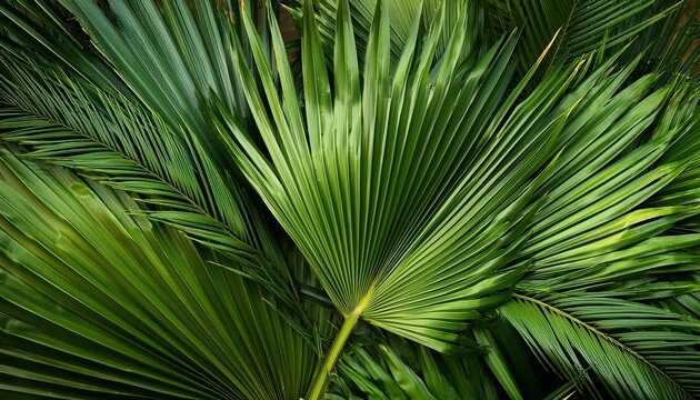 Leafs Palms Background
