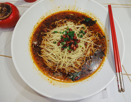 Chongqing noodles or Chong Qing Xiao Mian