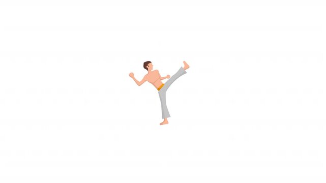 Capoeira Combat Kick 
