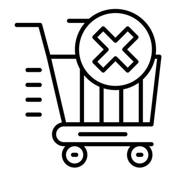 Cart Canceled Icon