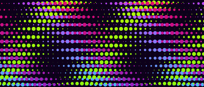 Woven halftone topography abstract geometric pattern vector illustration