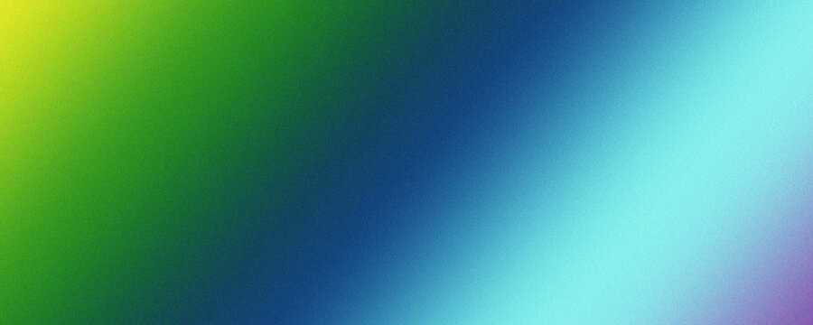 Colorful gradient abstract background with smooth blue green and yellow blend