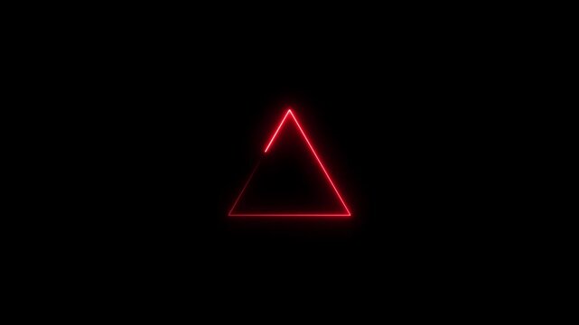 live streaming neon text frame animation. Neon glowing blue color square rectangle picture frame icon animation, neon rectangle Border frame concept sign animation on black background,