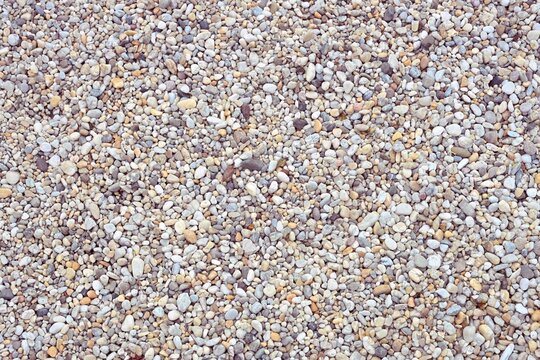 Small Pebbles and Gravel Ground Texture
