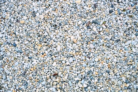 Small Pebbles and Gravel Ground Texture