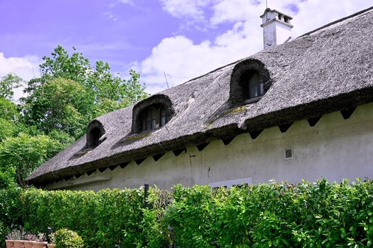 Thatched Roof Cottage Dormer Windows
