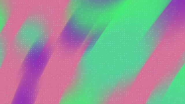 Abstract colorful fluid motion with vibrant neon green and pink