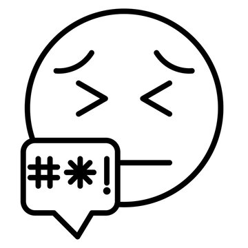 Obscene Language Icon