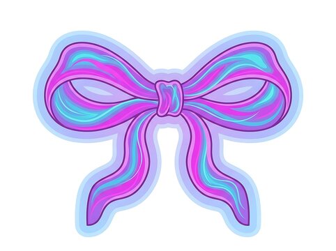 Decorative bow illustration