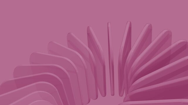 Abstract Glass Distortion Seamless Loop With Soft Pink Gradient