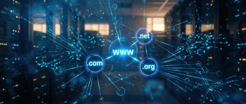 Global Network Connectivity WWW and Domain Extensions in a Digital Landscape.