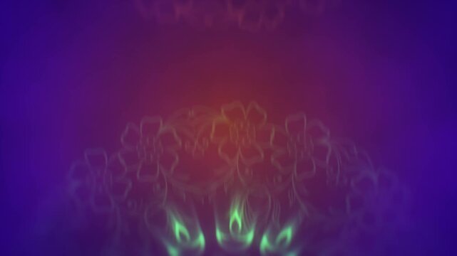 May Your Heart Glow with Happiness Celebration colorful background