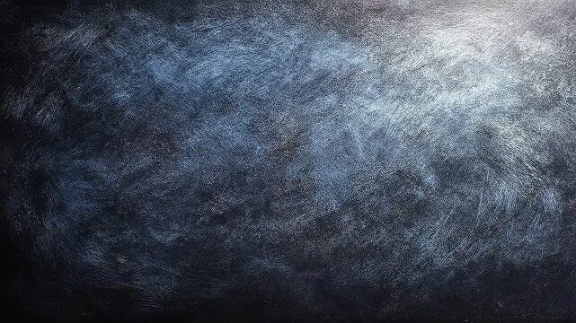 Dark blue textured abstract background with swirling mist