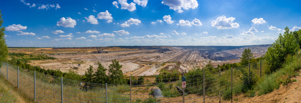 Braunkohle Tagebau Etzweiler bei Bergheim