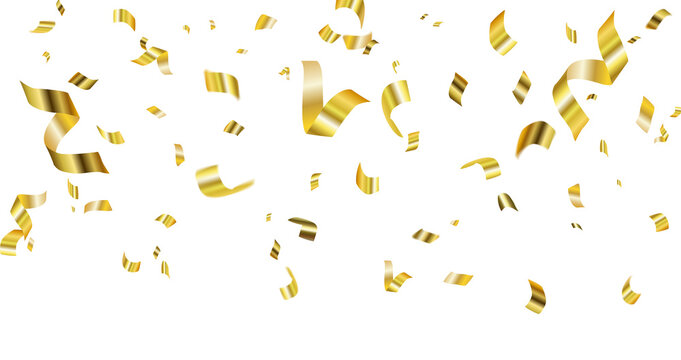 golden confetti