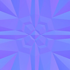Obraz premium Seamless Sharp Faceted Geometric Normal Map