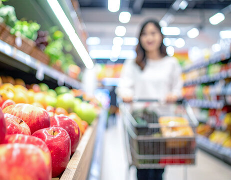 Zakupy w supermarkecie