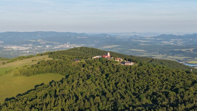 B&ouml;hmen. Vogelperspektive.