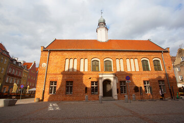 Gotycki ratusz , Olsztyn, Polska, Gothic Town Hall, Olsztyn, Poland, © 123108 Aneta