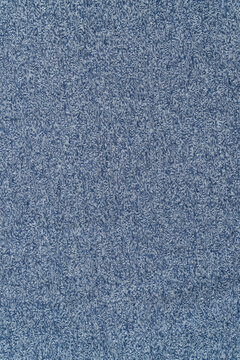 Blue melange knit fabric texture background