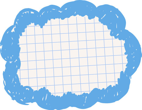 Speech Bubble Grid Sketch