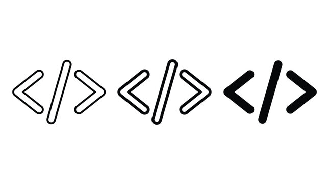 Coding Symbol Illustration &ndash; High‑Resolution Artwork Representing Programming, Technology, and Digital Innovation for Education, Design, and Creative Projects