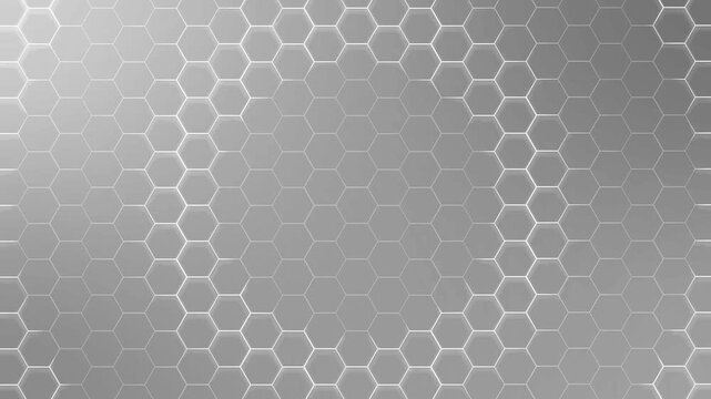 Gradient background with subtle hexagon grid pattern background animation, modern abstract texture suitable for design