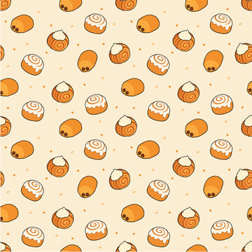 chocolate roll cinnamon roll cromboloni pattern