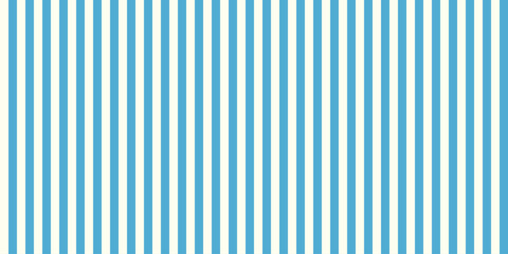 Seamless blue and cream vertical striped pattern with clean classic lines inspired by timeless fabric designs for wallpaper wrapping paper home decor textiles packaging and creative backgrounds