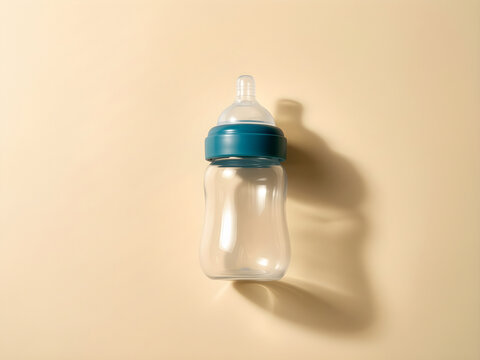 Plain unbranded baby bottle