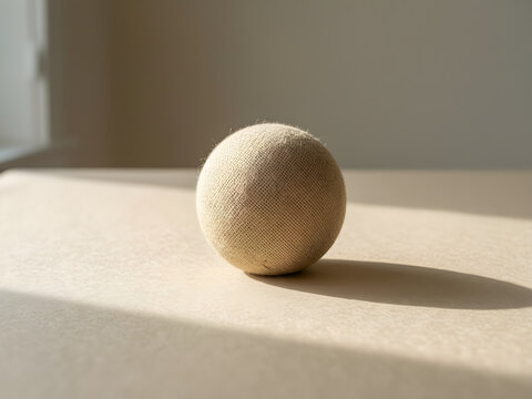 Plain textured pet toy ball