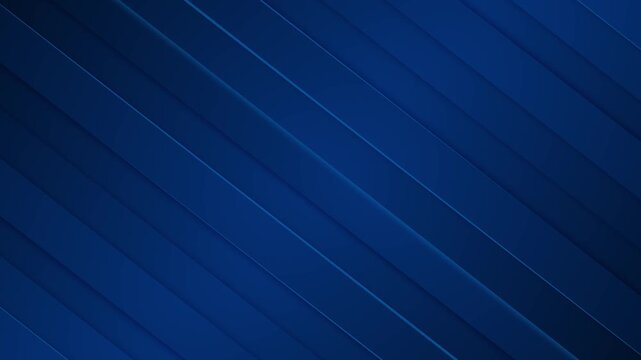 Dark blue diagonal stripe background panels, soft shadows, clean gradient depth, modern corporate style. business , technology presentations, software promos, title screens, elegant slides, digital